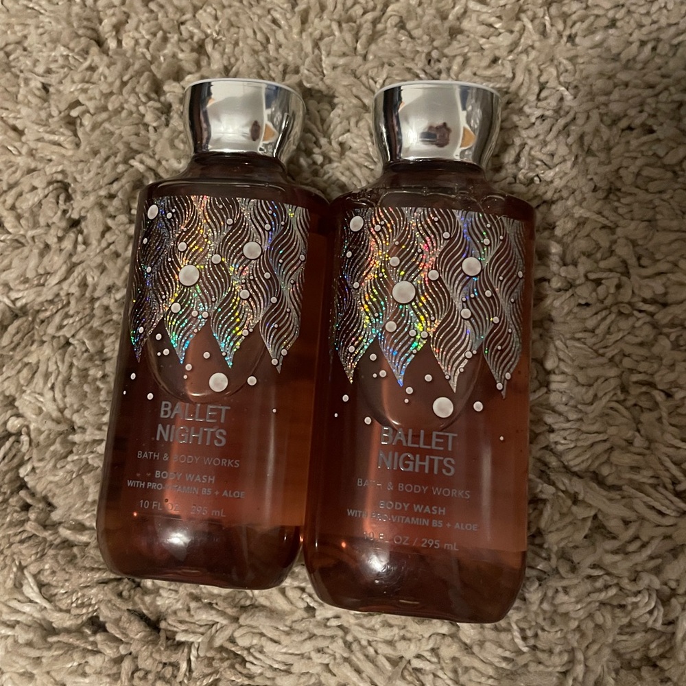 Bath & Body Works Ballet Nights Body Wash - Pink and Silver